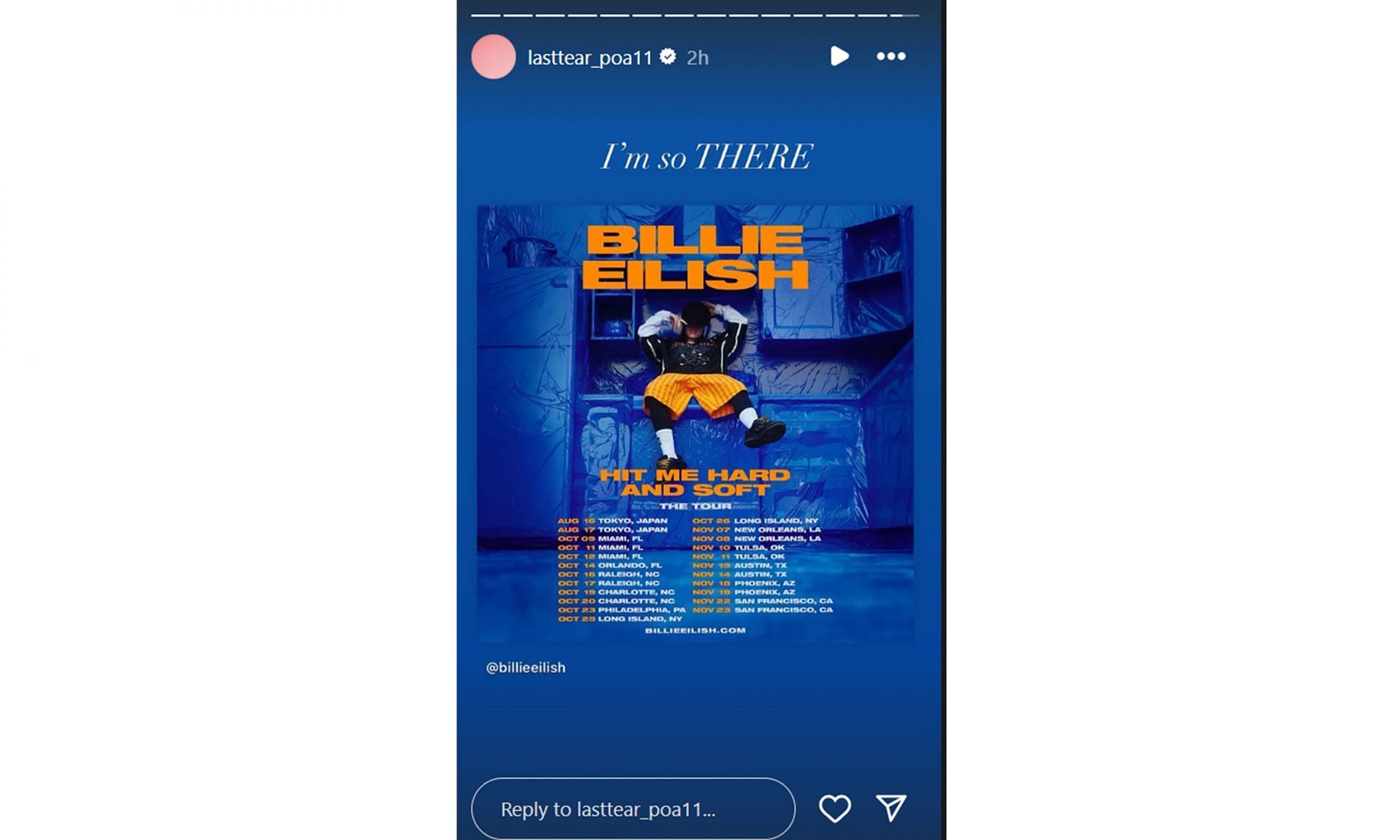 Screenshot, via Instagram
